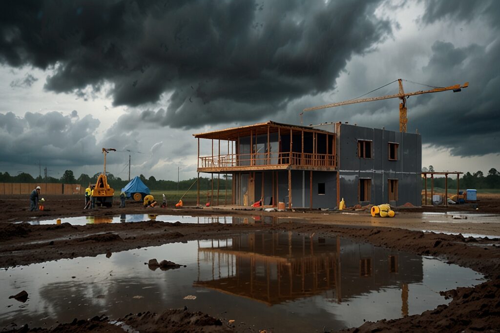 How Weather Delays Affect One-Time Close Construction Loan Projects